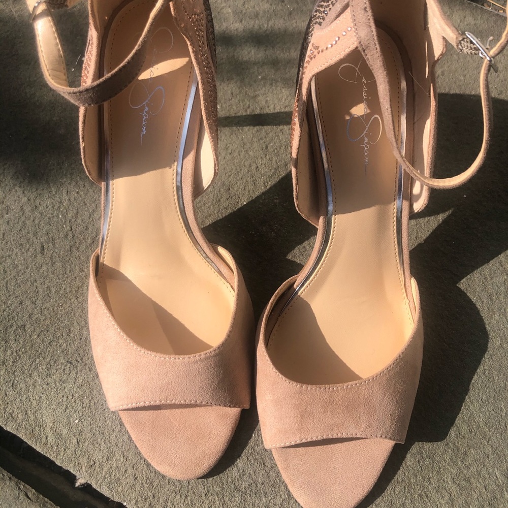 Jessica Simpson Open toes heels